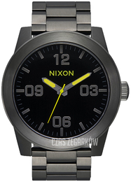 Nixon The Corporal Czarny/Stal Ø48 mm A3465002-00