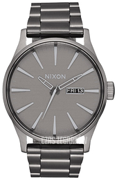 Nixon The Sentry Szary/Stal Ø42 mm A3562090-00