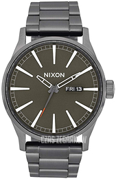 Nixon The Sentry Szary/Stal Ø42 mm A3562947-00