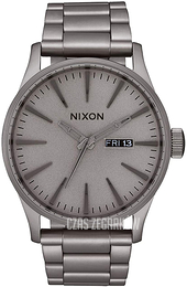Nixon The Sentry Szary/Stal Ø42 mm A3563166-00