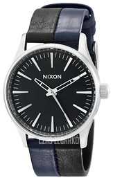 Nixon The Sentry Czarny/Skóra Ø38 mm A3771938-00