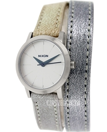 Nixon Srebrny/Skóra Ø26 mm A4031875