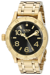 Nixon Czarny/Stal w odcieniu złota Ø38 mm A4102042-00