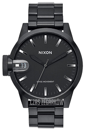 Nixon The Chronicle Czarny/Stal Ø44 mm A4411420-00