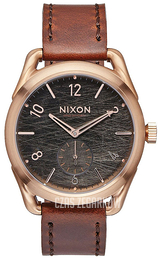 Nixon Czarny/Skóra Ø39 mm A4591890-00