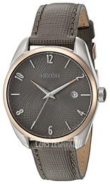 Nixon Szary/Skóra Ø38 mm A4732214-00
