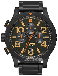 Nixon The 48-20 Czarny/Stal Ø48 mm A4861032-00