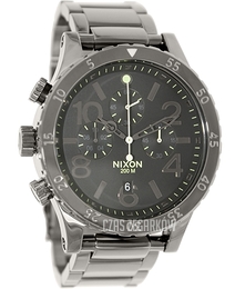 Nixon The 48-20 Czarny/Stal Ø48 mm A4861885-00