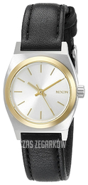 Nixon The Time Teller Srebrny/Skóra Ø26 mm A5091884-00