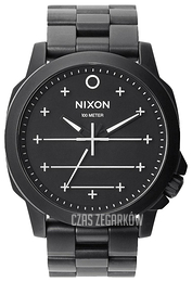 Nixon Czarny/Stal Ø45 mm A5212052-00
