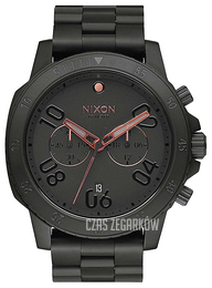 Nixon Czarny/Stal Ø44 mm A549957-00