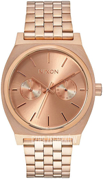 Nixon The Time Teller Różowe złoto/Stal w kolorze różowego złota Ø39 mm A922-897-00