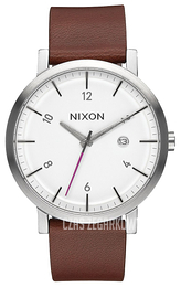 Nixon Biały/Skóra Ø42 mm A9452168-00