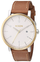 Nixon The Rollo Biały/Skóra Ø42 mm A9452548-00