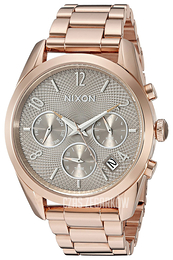 Nixon Srebrny/Stal w kolorze różowego złota Ø42 mm A9492214-00