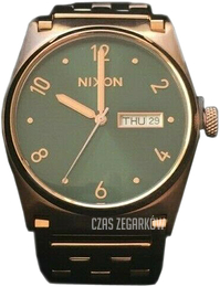 Nixon Zielony/Stal w kolorze różowego złota Ø36 mm A9542806-00