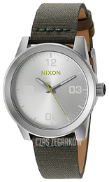 Nixon Srebrny/Skóra Ø39 mm A9642232-00