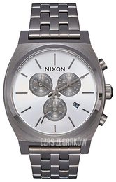 Nixon The Time Teller Biały/Stal Ø39 mm A972632-00
