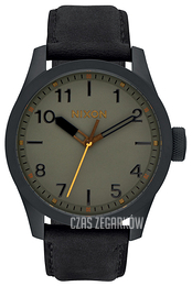Nixon Zielony/Skóra Ø43 mm A9752430-00