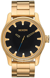 Nixon Czarny/Stal w odcieniu złota Ø42 mm A979510-00