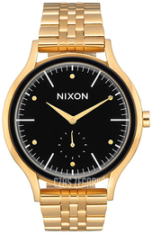 Nixon Czarny/Stal w odcieniu złota Ø38 mm A9942226-00