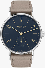 Nomos Glashütte Tangente Niebieski/Skóra Ø35 mm N-133
