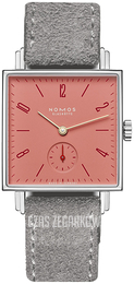 Nomos Glashütte Tetra Różowy/Skóra N-498