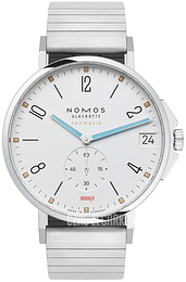 Nomos Glashütte Ahoi Biały/Stal Ø42 mm N-580