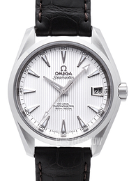 Omega Seamaster Aqua Terra 150m Co-Axial 38.5mm Srebrny/Skóra Ø38.5 mm 231.13.39.21.02.001