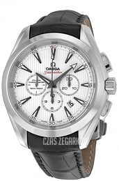 Omega Seamaster Aqua Terra 150m Co-Axial Chronograph 44mm Biały/Skóra Ø44 mm 231.13.44.50.04.001