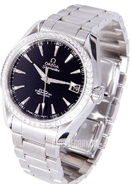 Omega Seamaster Aqua Terra Jewellery Czarny/Stal Ø38.5 mm 231.15.39.21.51.001