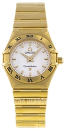 Omega Constellation 22.5 mm Biały/18 karatowe żółte złoto Ø22 mm 1162.30.00