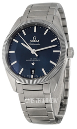 Omega Constellation Globemaster Co-Axial Chronometer 39mm Niebieski/Stal Ø39 mm 130.30.39.21.03.001