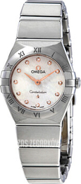 Omega Constellation Quartz 25Mm Srebrny/Stal Ø25 mm 131.10.25.60.52.001