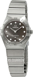 Omega Constellation Quartz 25Mm Szary/Stal Ø25 mm 131.10.25.60.56.001