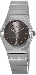 Omega Constellation Quartz 28Mm Szary/Stal Ø28 mm 131.10.28.60.06.001