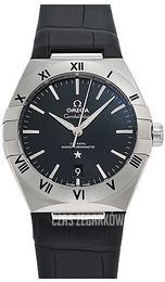 Omega Constellation Co-Axial 39Mm Czarny/Skóra Ø39 mm 131.13.39.20.01.001