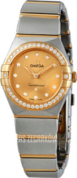 Omega Constellation Quartz 25Mm Żółte złoto/18 karatowe żółte złoto Ø25 mm 131.25.25.60.58.001