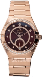 Omega Constellation Co-Axial 34Mm Czerwony/18 karatowe różowe złoto Ø34 mm 131.55.34.20.61.001