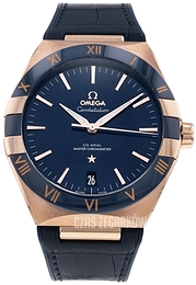 Omega Constellation Co-Axial 41 Mm Niebieski/Guma Ø41 mm 131.63.41.21.03.001