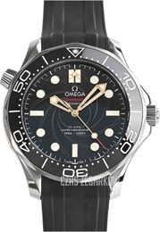 Omega Seamaster Diver 300M Czarny/Guma Ø42 mm 210.22.42.20.01.003