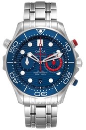 Omega Seamaster Diver 300M Niebieski/Stal Ø44 mm 210.30.44.51.03.002