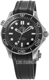 Omega Seamaster Diver 300m Czarny/Guma Ø42 mm 210.32.42.20.01.003