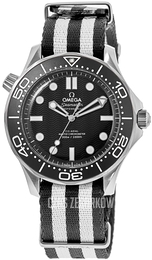 Omega Seamaster Diver 300M Czarny/Tkanina Ø42 mm 210.32.42.20.01.005