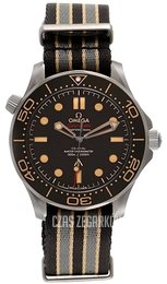 Omega Seamaster Diver 300M Brązowy/Tkanina Ø42 mm 210.92.42.20.01.001