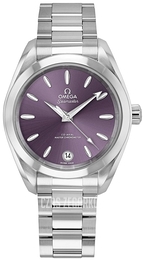 Omega Seamaster Aqua Terra 150M Purpurowy/Stal Ø34 mm 220.10.34.20.10.002