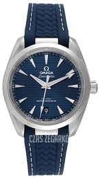 Omega Seamaster Aqua Terra 150M Niebieski/Guma Ø38 mm 220.12.38.20.03.001
