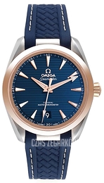 Omega Seamaster Aqua Terra 150M Niebieski/Skóra Ø38 mm 220.23.38.20.03.001