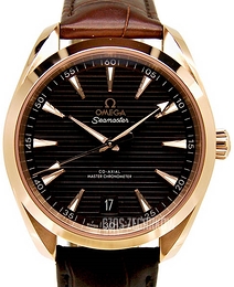 Omega Seamaster Aqua Terra 150M Brązowy/Skóra Ø41 mm 220.53.41.21.13.001