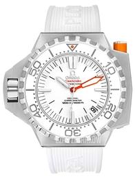 Omega Seamaster Ploprof 1200m Co-Axial 55x48mm Biały/Guma 55x48 mm 224.32.55.21.04.001